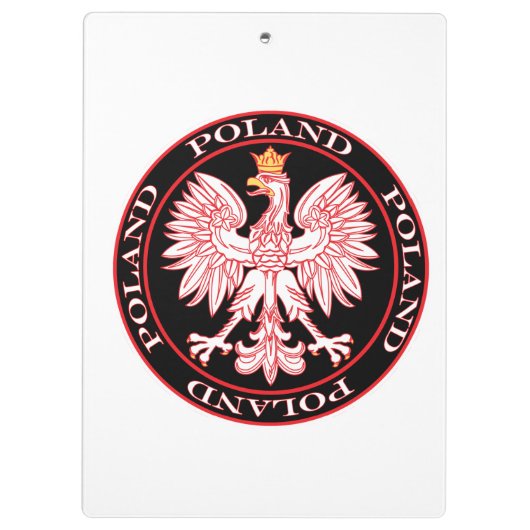 Roter Adler Klemmbrett (Rückseite)