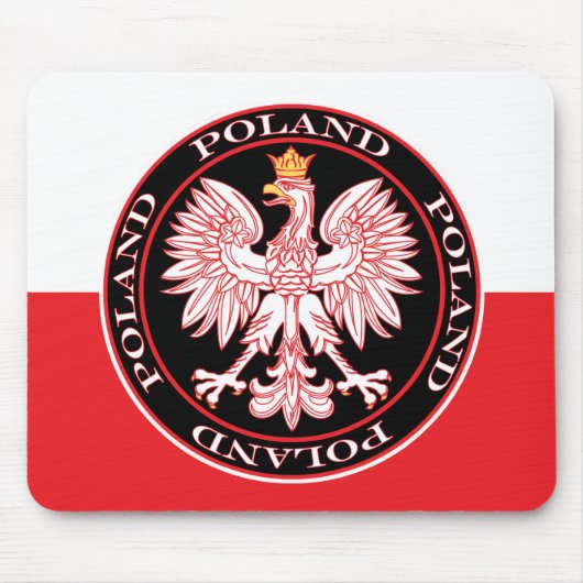 Roter Adler Mousepad (Vorne)