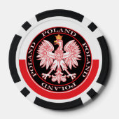 Roter Adler Pokerchips (Rückseite)