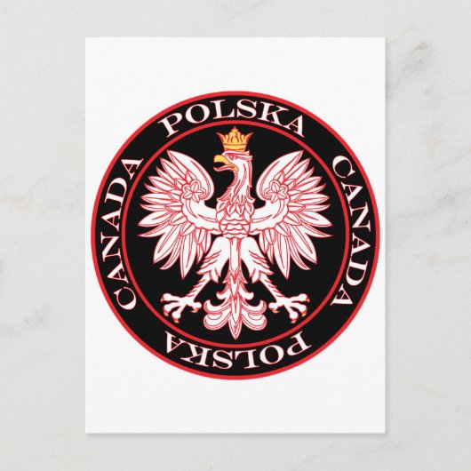 Roter Adler Postkarte (Vorderseite)