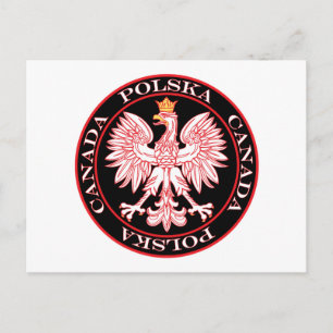 Roter Adler Postkarte