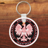 Roter Adler Schlüsselanhänger (Vorderseite)