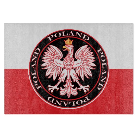 Roter Adler Schneidebrett (Vorderseite)