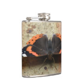 Roter Admiral Butterfly-Flasche Flachmann (Rechts)