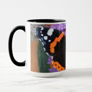 Roter Admiral Schmetterling Tasse