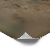 Roter Ahorn Floating Poster (Ecke)