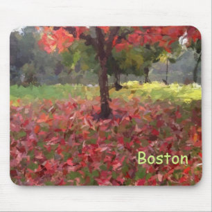 Roter Ahornbaum Mousepad