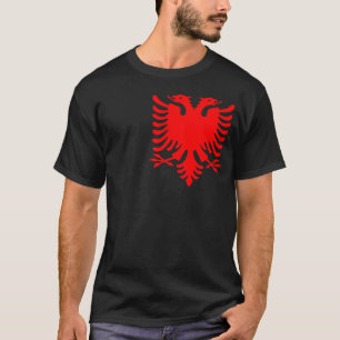 Roter Albaner Eagle T-Shirt