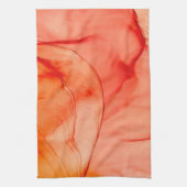 Roter Alkoholtupfer Geschirrtuch (Vertikal)