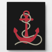 Roter Anker Fotoplatte (Vorderseite)