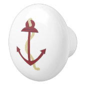 Roter Anker Keramikknauf (Rechts)