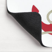 Roter Anker Mousepad (Ecke)