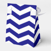 Roter Anker Zickzack Streifen Geschenkschachtel (Rückseite)