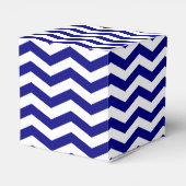 Roter Anker Zickzack Streifen Geschenkschachtel (Rückseite)