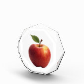 Roter Apfel-Fotoblock  Fotoblock (Rechts)