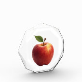 Roter Apfel-Fotoblock  Fotoblock (Links)