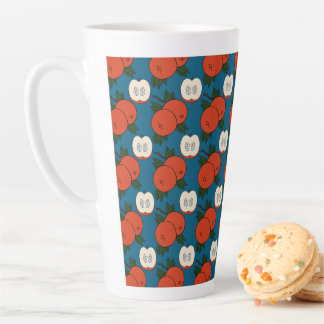 Roter Apfel-Latte-Mug Milchtasse