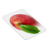 Roter Apfelanblick Magnet (Rechte Seite)
