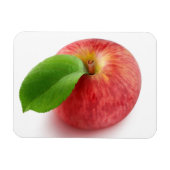 Roter Apfelanblick Magnet (Horizontal)