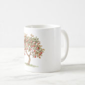Roter Apfelbaum Kaffeetasse (VorderseiteRechts)