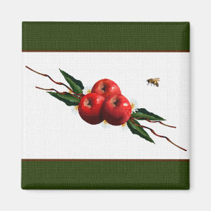 Roter Apple-Designer-Magnet Magnet