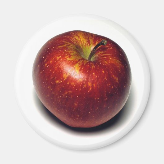 Roter Apple-Magnet Magnet (Vorne)