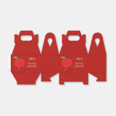 Roter Apple-Picking Geburtstagsparty des Kindes Geschenkschachtel (Ungefaltet)