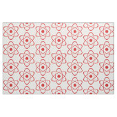 Roter Atom Symbol Fabric Stoff (Fat Quarter (45,7 x 55,9 cm))