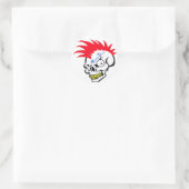 Roter Aufkleber (Tasche)