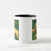 Roter Augenbaumfrosch Tasse (Zentrum)