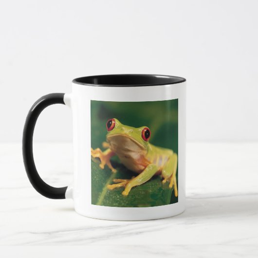 Roter Augenbaumfrosch Tasse (Links)