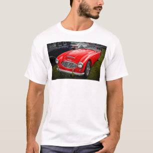 Roter Austin Healey 3000 klassischer Sportwagen T-Shirt