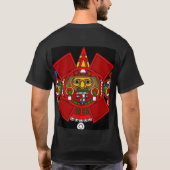 Roter Azteke T-Shirt (Rückseite)