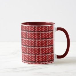 Roter Backstein Tasse