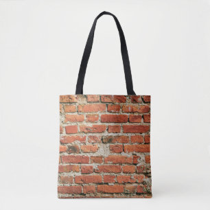 Roter Backstein Wand Textur Grunge Hintergrund. Ab Tasche