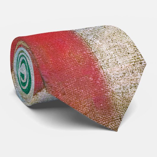 Roter Ballon, Klee Krawatte (Gerollt)