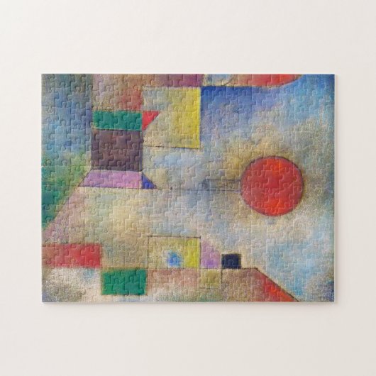 Roter Ballon, Klee Puzzle (Horizontal)