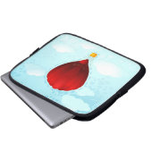 Roter Ballon, Laptop-Sieb Laptopschutzhülle (Vorne Knopf)