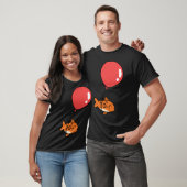 Roter Ballonfisch T-Shirt (Unisex)