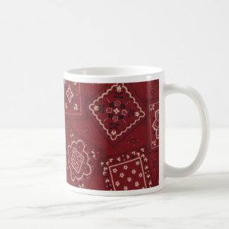 Roter Bandana Kaffeetasse