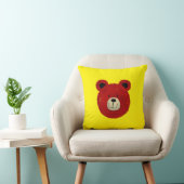 Roter Bär Kissen (Stuhl )