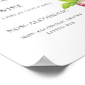 Roter Bar Poster (Ecke)