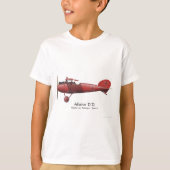 Roter Baron alias Manfred von Richthofen und sein T-Shirt (Vorderseite)