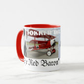 roter Baron Tasse (Vorderseite Links)