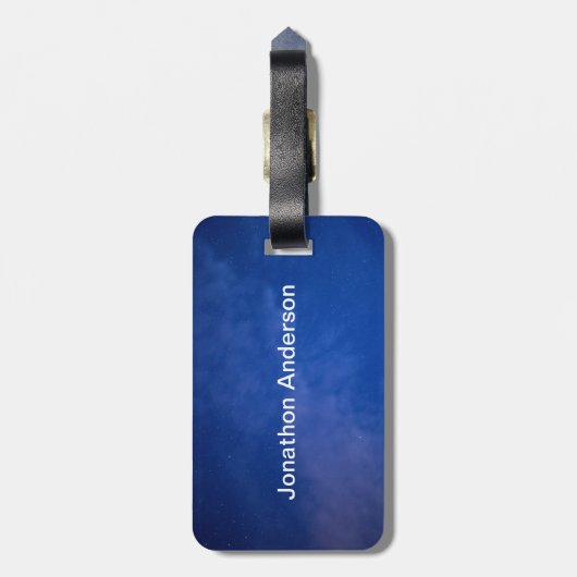 Roter Baron Triplane u. grüner Text Gepäckanhänger (Rückseite vertikal)