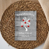 Roter Baum der Ankündigung Datum freihalten