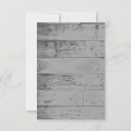 Roter Baum des Herzens Brautparty Einladung (Rückseite)