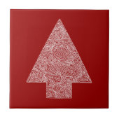 Roter Baum Fliese (Vorderseite)