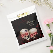 Roter Beängstigender blumiger, dunkelmoody, gotisc Geschenktütchen (Versiegelt)