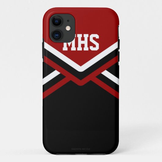 Roter Beifall einheitlicher Iphone 5/5s Fall Case-Mate iPhone Hülle (Rückseite)